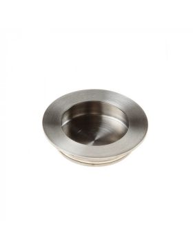 Schuifdeurkom rond 50mm Roestvast staal
