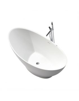 Wiesbaden Solid Surface vrijstaand bad type 2 1860x820x590
