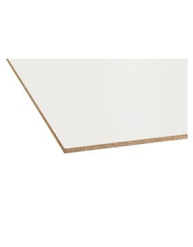Spaanplaat Melamine 3050x1185x12mm Wit