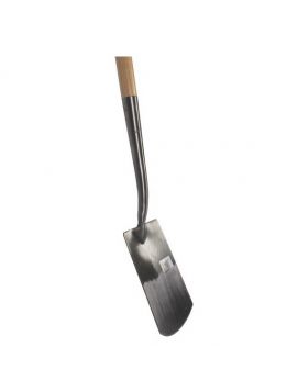Spade met hals SUPER PROF blank geslepen