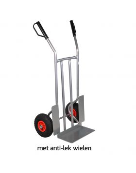 Steekwagen Profi 250 kg softwiel (anti-lek band) - NL-fabricaat