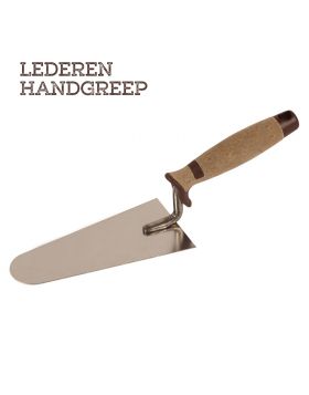 Super Prof Eco Pure RVS troffel rond Belgisch model - 120 mm
