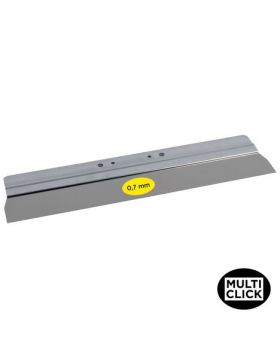 Super Prof multi Click wand/vloerschraperblad aluminium 380x0.7 mm RVS