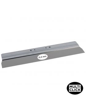 Super Prof Multi Click wand-/vloerschraperblad aluminium - 0,4 mm