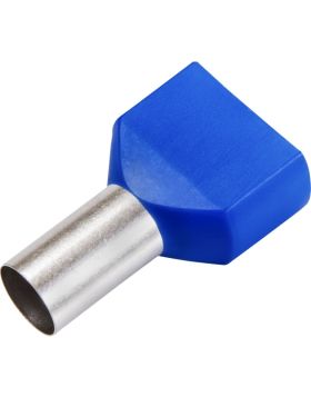 Twin-adereindhuls, geisoleerd 2 x 16,00 | 100 stuks