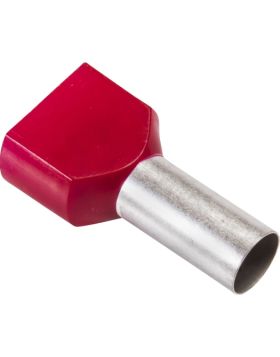 Twin-adereindhuls, geisoleerd 2 x 10,00 | 100 stuks