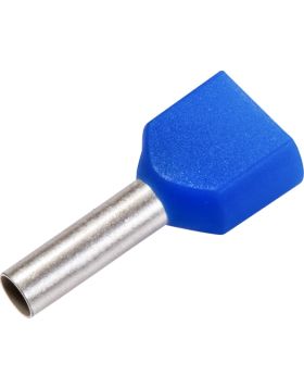 Twin-adereindhuls, geisoleerd 2 x 2,50 | 100 stuks