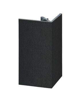 Uitwendig rechthoekprofiel Keralit 46x46mm Grafietzwart - Classic (bestelnr. 2812)