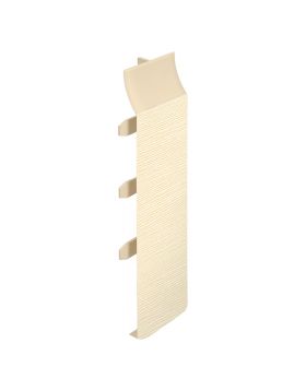 Verbindingstuk rabat 167mm fijne nerf (enkel) Savanne crème