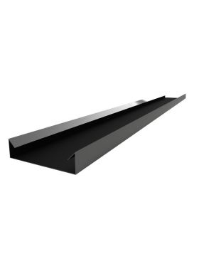 Quickgoot Prefab verholen goot onderpans Aluminium + EPDM 1 meter