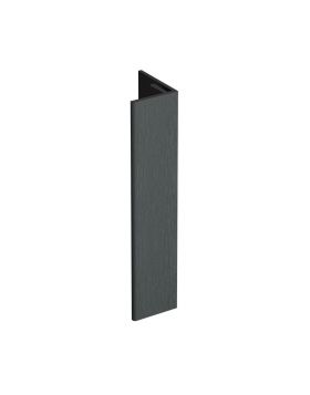 Verlengd eindprofiel 17x44mm Keralit Antraciet - Classic (bestelnr. 2811)