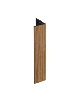 Verlengd eindprofiel 17x44mm Keralit Bruin redceder - Classic (bestelnr. 2811)
