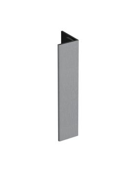 Verlengd eindprofiel 17x44mm Keralit Grijs - Classic (bestelnr. 2811)
