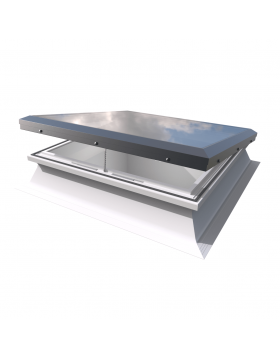 Plat dakraam | Vlakglasraam 75x75cm Electrisch Ventilerend (TIJDELIJK NIET LEVERBAAR)