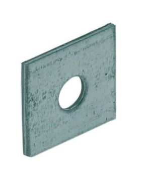 Volgplaat M20 60X60X5mm Electrolytrisch Verzinkt - per 10 stuks