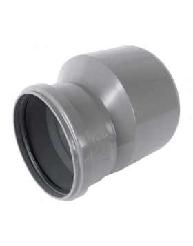 Verloopsok PVC | Wavin 111.43.12110 Fitting met 2 aansluitingen | 1114312110 (UITVERKOOP, OP = OP)