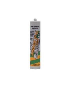 Zwaluw Windowseal Plus beglazingskit wit 310ml