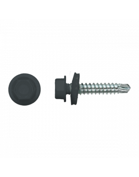 Zelfborende schroef 4,8x35mm Verzinkt RAL7016 | 100 stuks