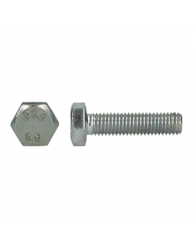 Zeskanttapbout Verzinkt Staal 8.8 DIN 933 M10x60mm | 100 stuks