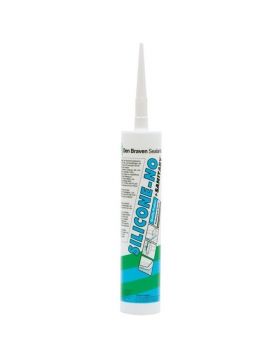 Zwaluw Siliconenkit NO Den Braven - Zwart - 310ml