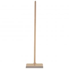 Wand-/vloerschraper met houten steel hoog model - 0,7 mm