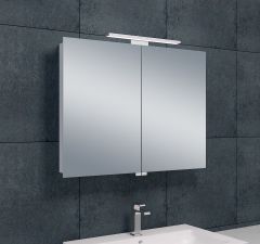 Bright spiegelkast met LED verlichting 80 x 60 cm