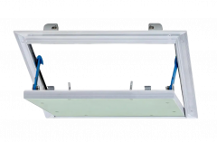 Rug Semin Inspectieluik AluMatic 400x400mm 2x12.5mm GKBI voor scheidingswanden (22-269) (INFORMEER NAAR DE LEVERTIJD)