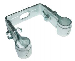 CV-beugel Dubbel verzinkt 28mm