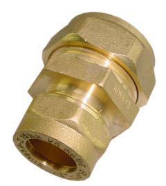 Knel Rechte verloopkoppeling 15x12