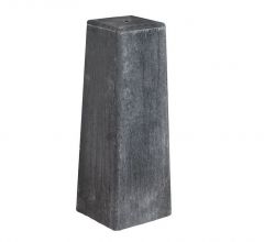 Betonpoer antraciet 150x150mm 500mm