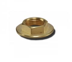 Messing bevestigingsmoer 1/2 inch tbv toiletkranen