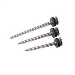 Dakpanschroef RVS TORX 60 mm met epdm-ring 200 stuks per pak