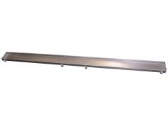 Wiesbaden RVS tegelrooster tbv douchegoot 80x7cm