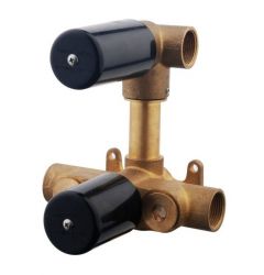 Wiesbaden inbouwdeel thermostaatkraan 2-weg