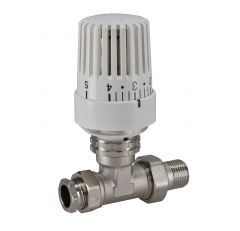 Thermostatische radiatorventiel 1/2inch x15mm recht