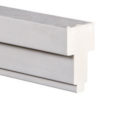 Hardhout kozijnprofiel b gegrond 66x110x2400mm (2.40 Meter) fsc 100% 