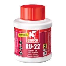 Griffon pvc lijm ru-22 tixotroop 250ml met kwast