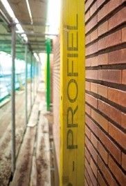 Metselprofiel 3-laags Hout (66x76mm, 295cm lang)