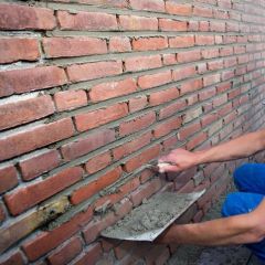 Metselwerk van Muur Voegen