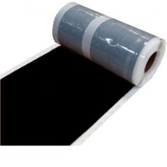 Nedsaflex loodvervanger - 30 cm zwart zelfklevende flexibele aansluitrol