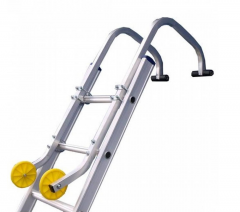Nokhaak Ladder Aluminium (set van 2 stuks L+R)