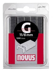 Novus vlakdraad nieten G 11 10 mm. 600 st.