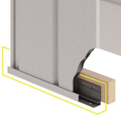 Omrandingsprofiel met ontwatering Keralit 400 cm