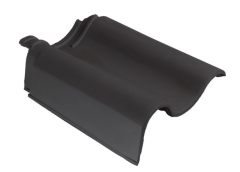 Monier OVH206 Gevelpan Links - Blauw Gesmoord