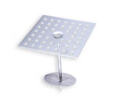 Plakpennen 155mm (x2.7mm) Plaat: 50x50mm