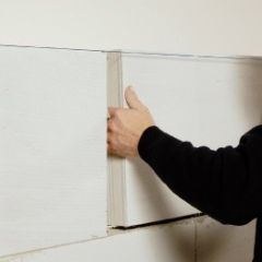 Scheidingswand plaatsen met cellenbeton blokken van YTONG