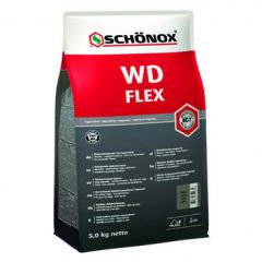 Schonox WD-Flex Voegmortel - Antraciet (5kg)
