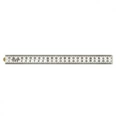 Schuil kunststof timmermansduimstok - 1 m