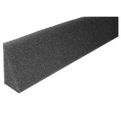 Schuimstrook 60 mm antraciet L=100 cm