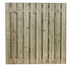 Schutting geimpregneerd vuren recht 180 x180 cm